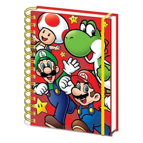 Gadget Pyramid International SR72403 SUPER MARIO Taccuino A5 Red in Borracce Scontolo.net - Potenza, commercioVirtuoso.it