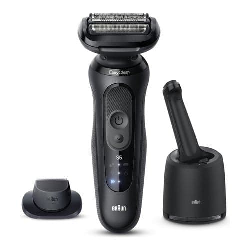 Rasoio barba Braun 52 NT200CC SERIES 5 Clean&Fast Black in Rasoi a lamina Scontolo.net - Potenza, commercioVirtuoso.it