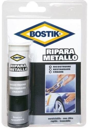 Stucco Epossidico Bicomponente Ripara Metallo Bostik 56 Gr -PZ 2 - Fer 81726 in prodotto EuroStore07 - Alatri, commercioVirtuoso.it