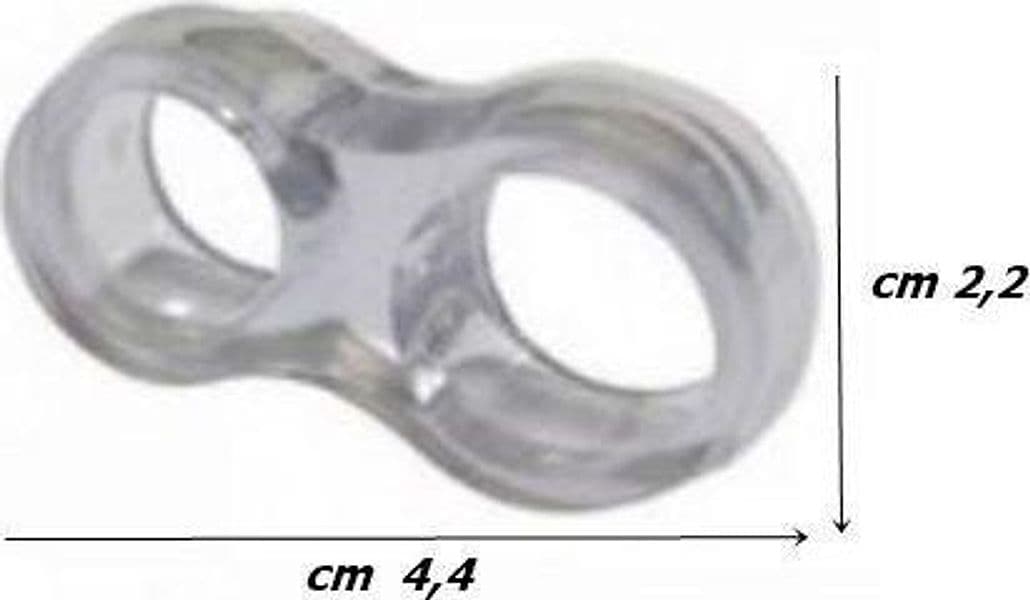 ANELLO SALVAMANIGLIA 4pz fermaporta SALVA MANIGLIA PORTA PARACOLPI FERR 108430 in prodotto EuroStore07 - Alatri, commercioVirtuoso.it