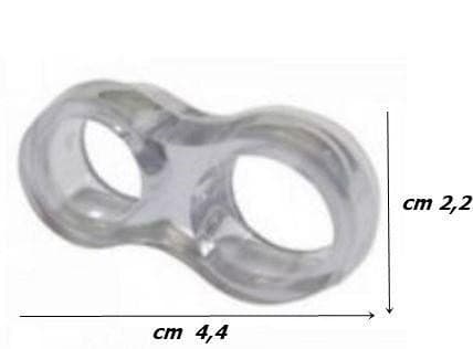 ANELLO SALVAMANIGLIA 4pz fermaporta SALVA MANIGLIA PORTA PARACOLPI FERR 108430 in prodotto EuroStore07 - Alatri, commercioVirtuoso.it