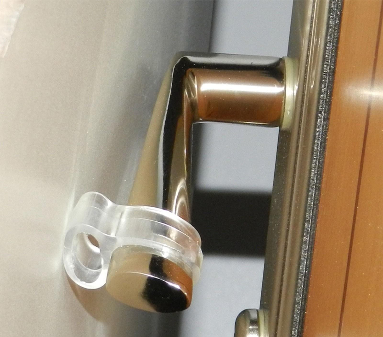 ANELLO SALVAMANIGLIA 4pz fermaporta SALVA MANIGLIA PORTA PARACOLPI FERR 108430 in prodotto EuroStore07 - Alatri, commercioVirtuoso.it