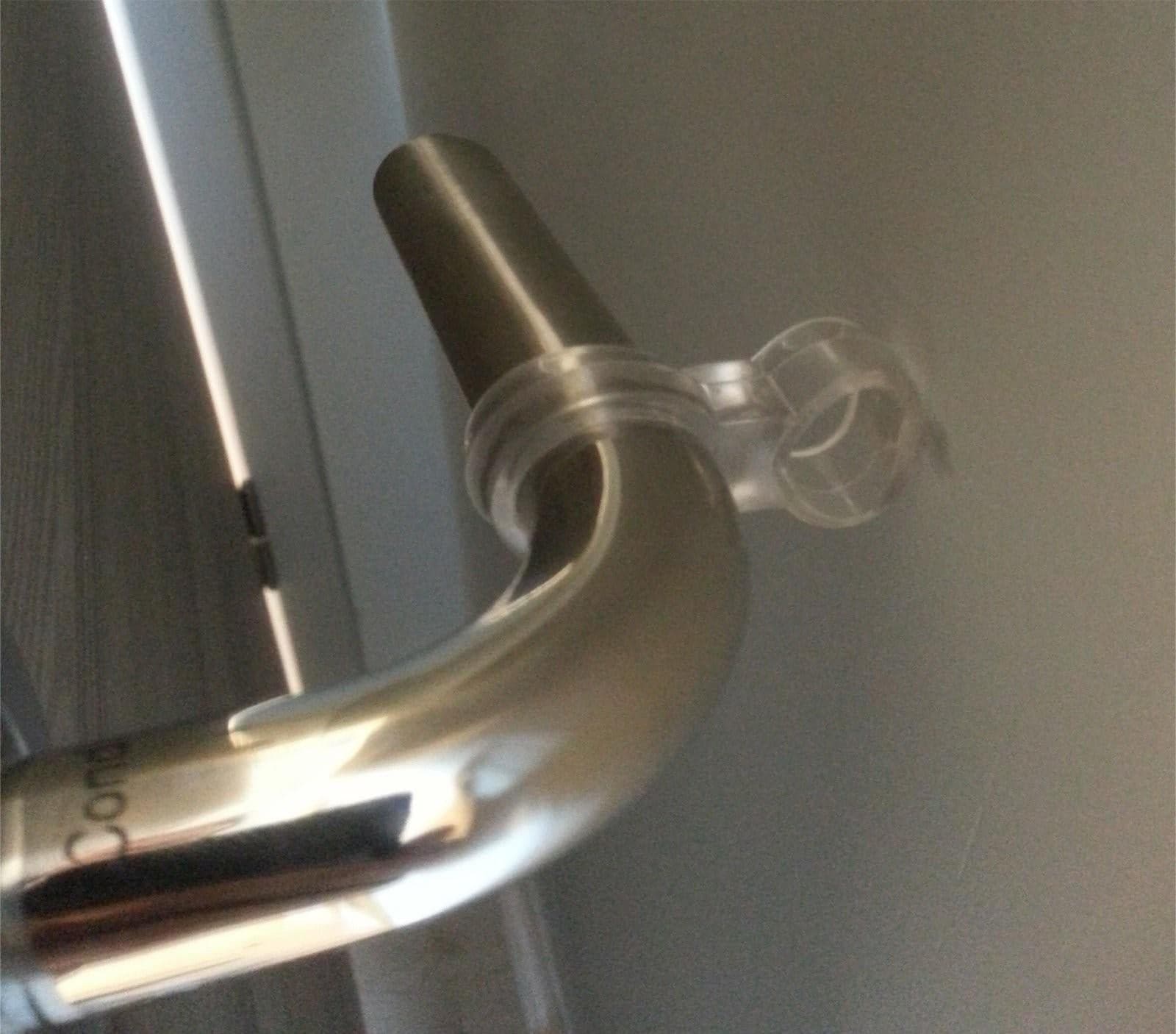 ANELLO SALVAMANIGLIA 4pz fermaporta SALVA MANIGLIA PORTA PARACOLPI FERR 108430 in prodotto EuroStore07 - Alatri, commercioVirtuoso.it
