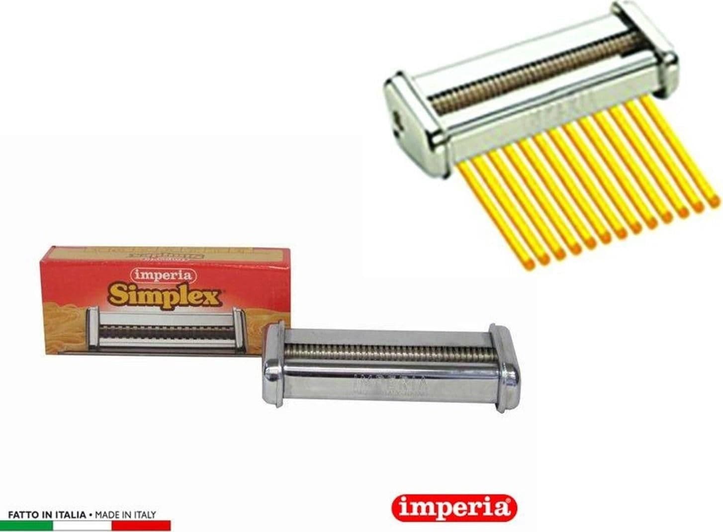 IMPERIA ACCESSORIO SIMPLEX 150 T. SPAGHETTI MM.2 IN ACCIAIO FER 321891