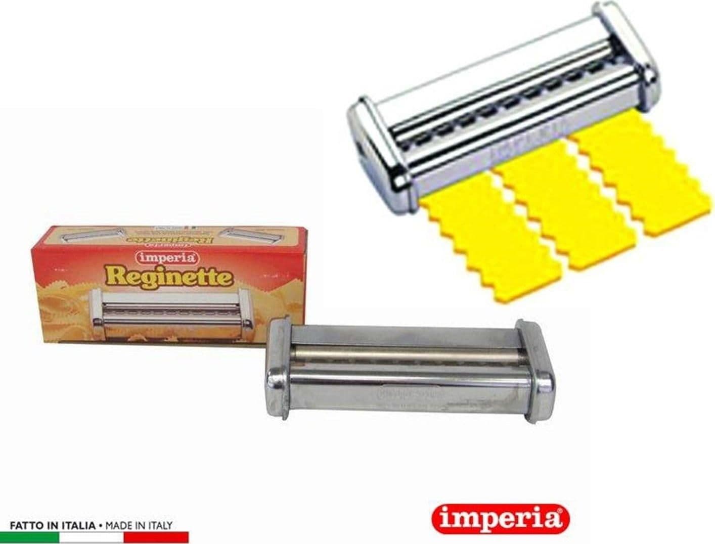 IMPERIA ACCESSORIO SIMPLEX TAGLIO PASTA REGINETTE MM.12 IN ACCIAIO FER 322096