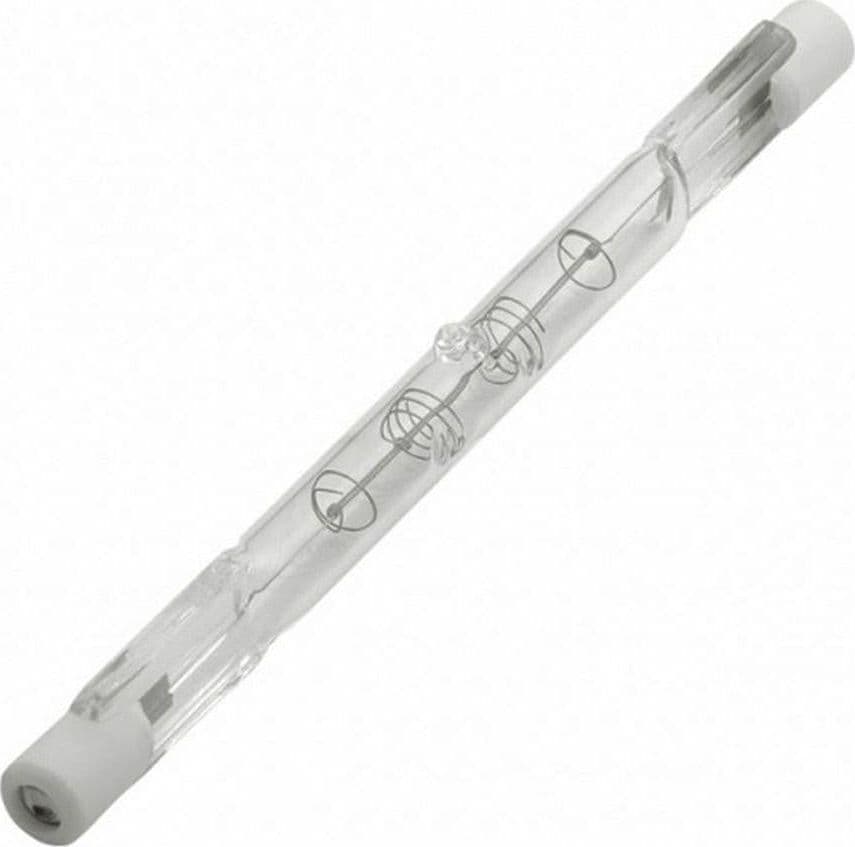 LAMPADA ALOGENA LINEARE 400 W EX 500 W LAMPADINA LUNGA MM 118 X 11 MM FARETTO