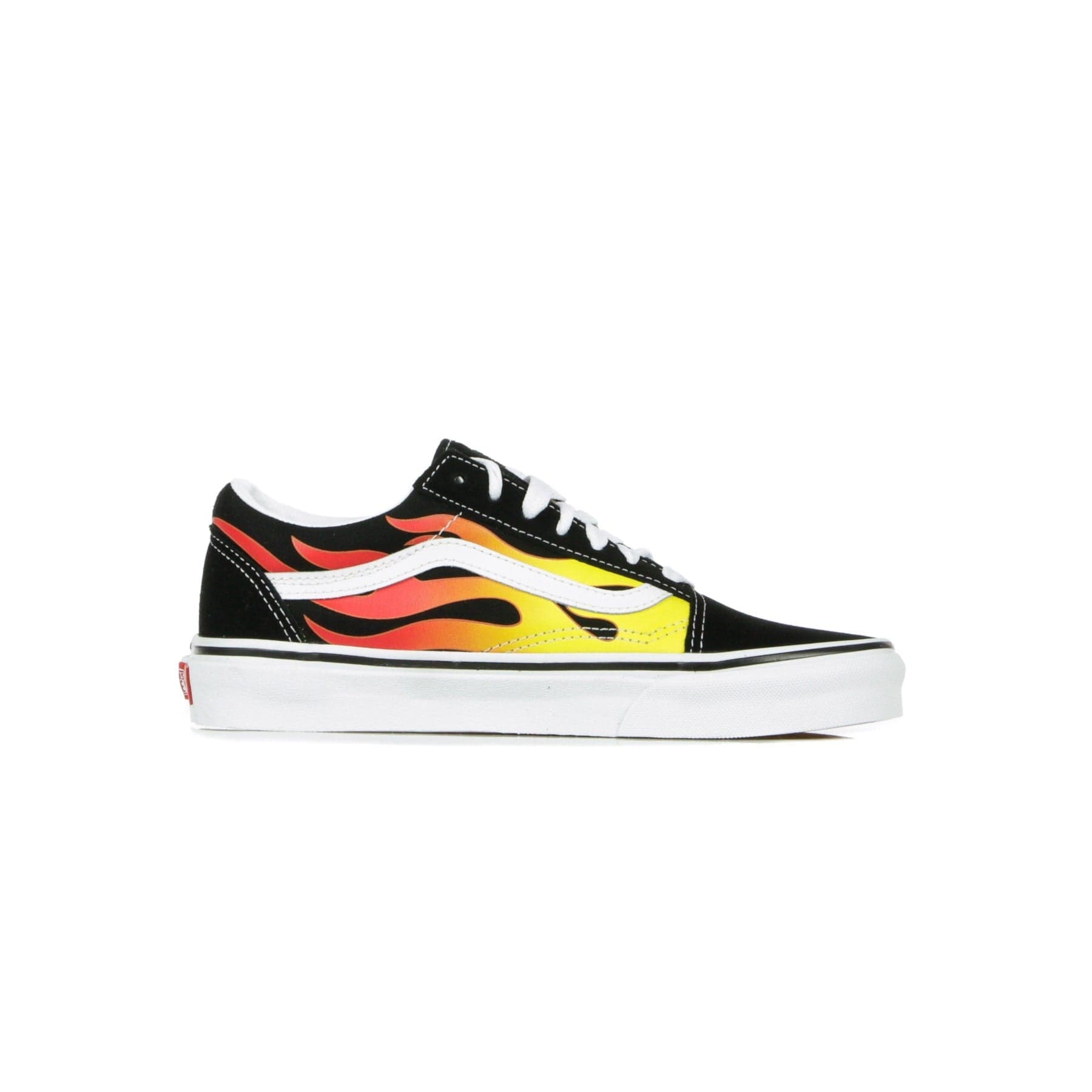 VANS Scarpa Bassa Uomo Old Skool (flame) Black/black/true White da uomo in Sneaker casual Drestige - Casamassima, commercioVirtuoso.it