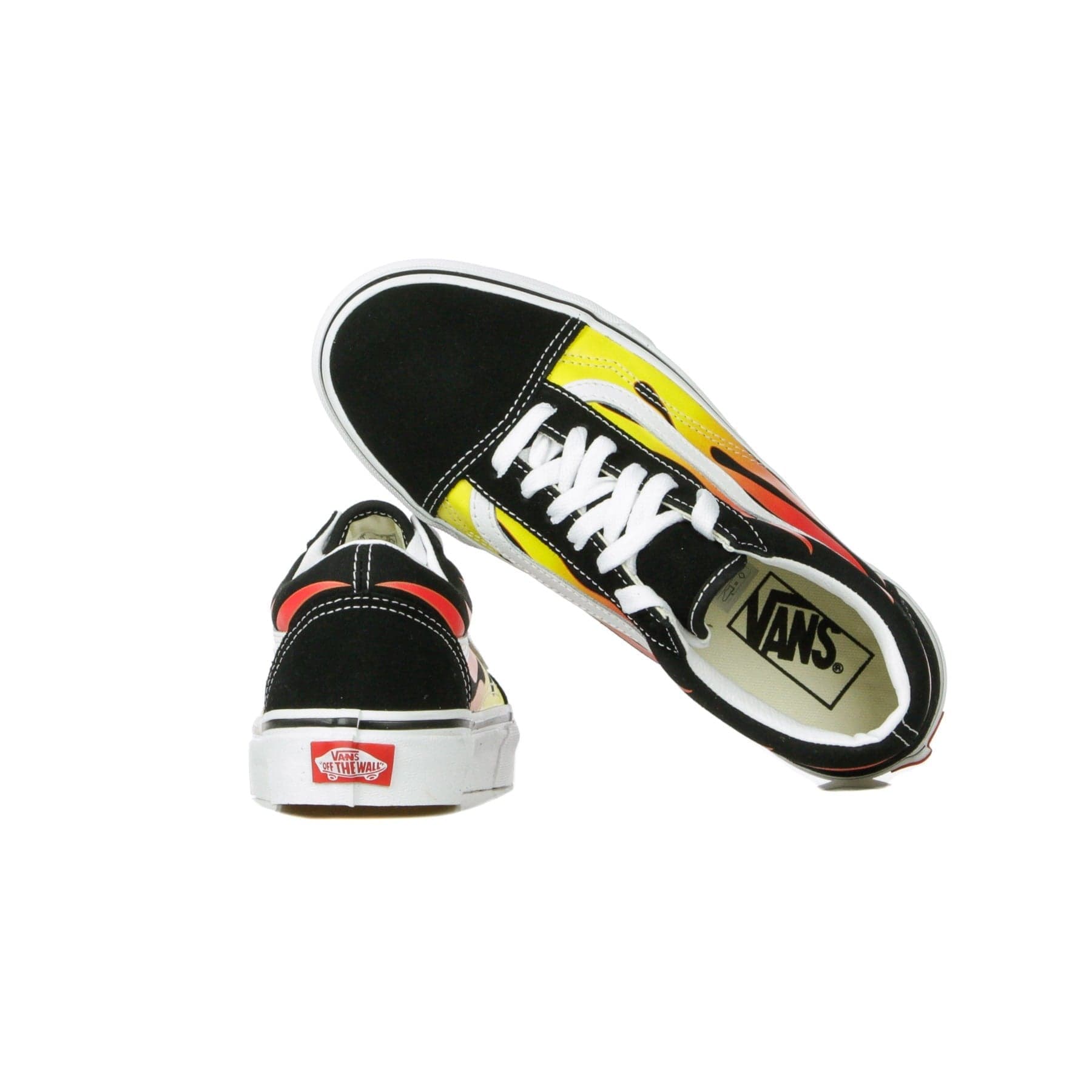 VANS Scarpa Bassa Uomo Old Skool (flame) Black/black/true White da uomo in Sneaker casual Drestige - Casamassima, commercioVirtuoso.it