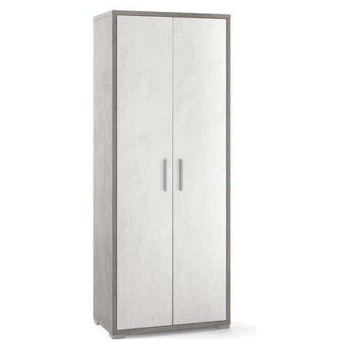 Armadio Sarmog ODB354CEOSK DOUBLE Db354k Cemento e Ossido bianco in Armadi Scontolo.net - Potenza, commercioVirtuoso.it