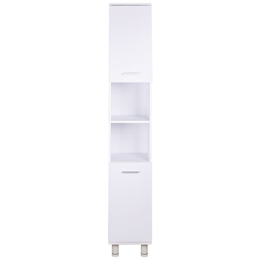 Mobile Colonna Armadietto Salvaspazio da Bagno 4 Ripiani Interni 2 Ante H179cm in Mobili a terra Danyx - Casoria, commercioVirtuoso.it