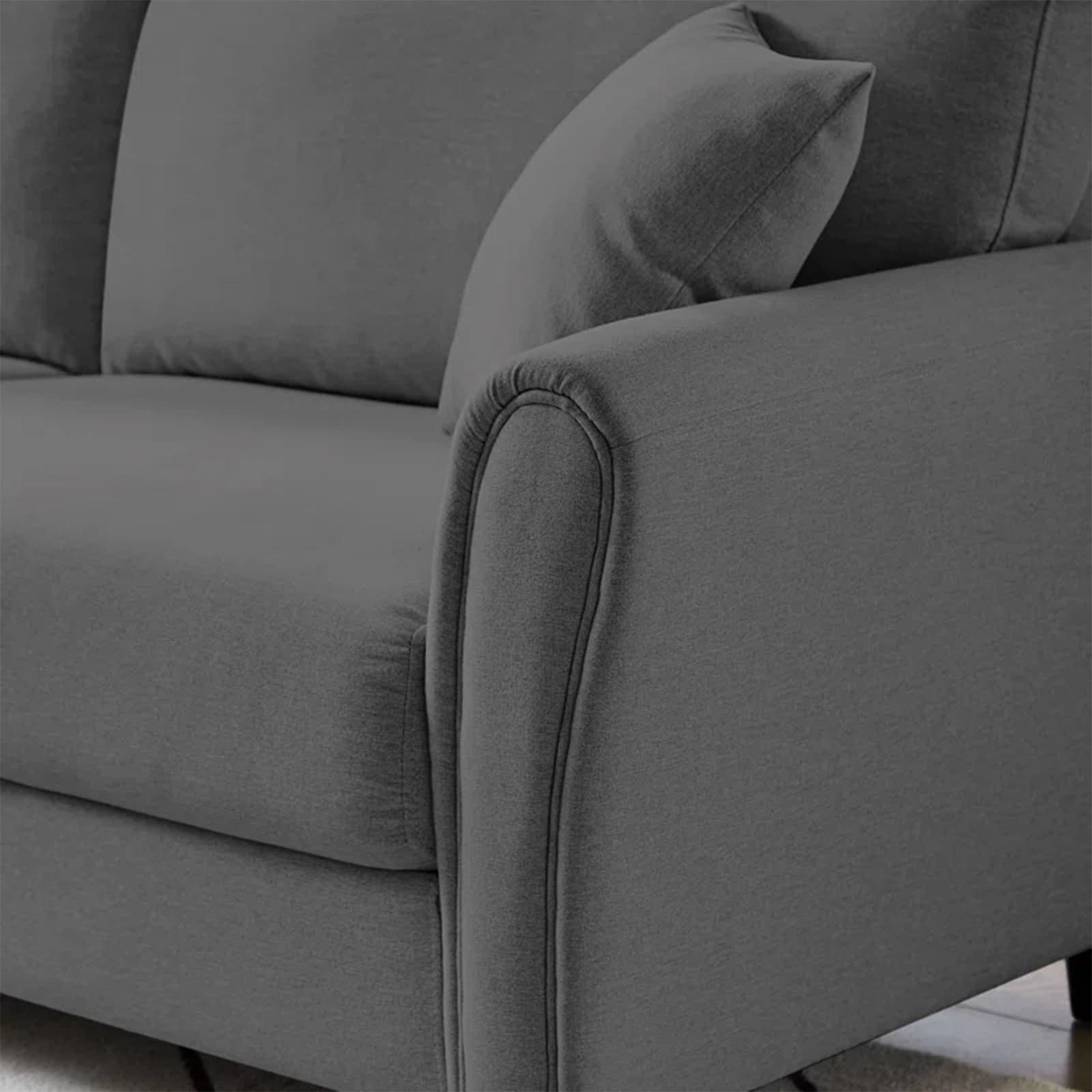 Divano 3 Posti con Rivestimento in Tessuto Premium e Imbottitura Alta Densità Antracide in Divani Danyx - Casoria, commercioVirtuoso.it