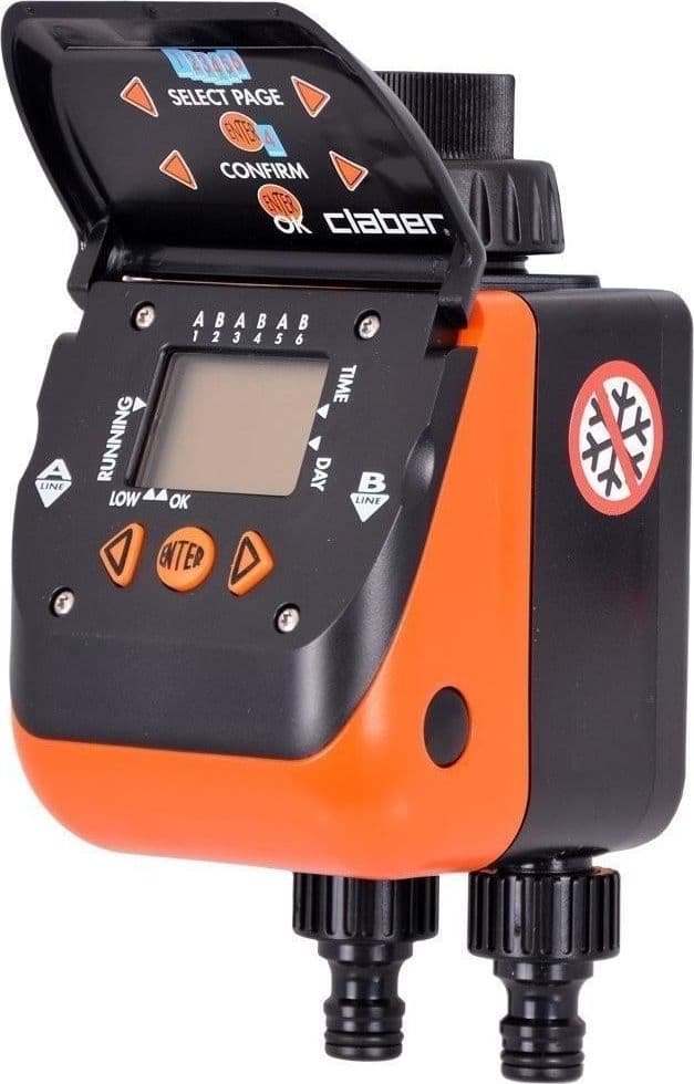 CLABER 8410 CENTRALINA PROGRAMMATORE 2 VIE AQUADUE DUPLO GIARDINO IRRIGAZIONE in prodotto EuroStore07 - Alatri, commercioVirtuoso.it