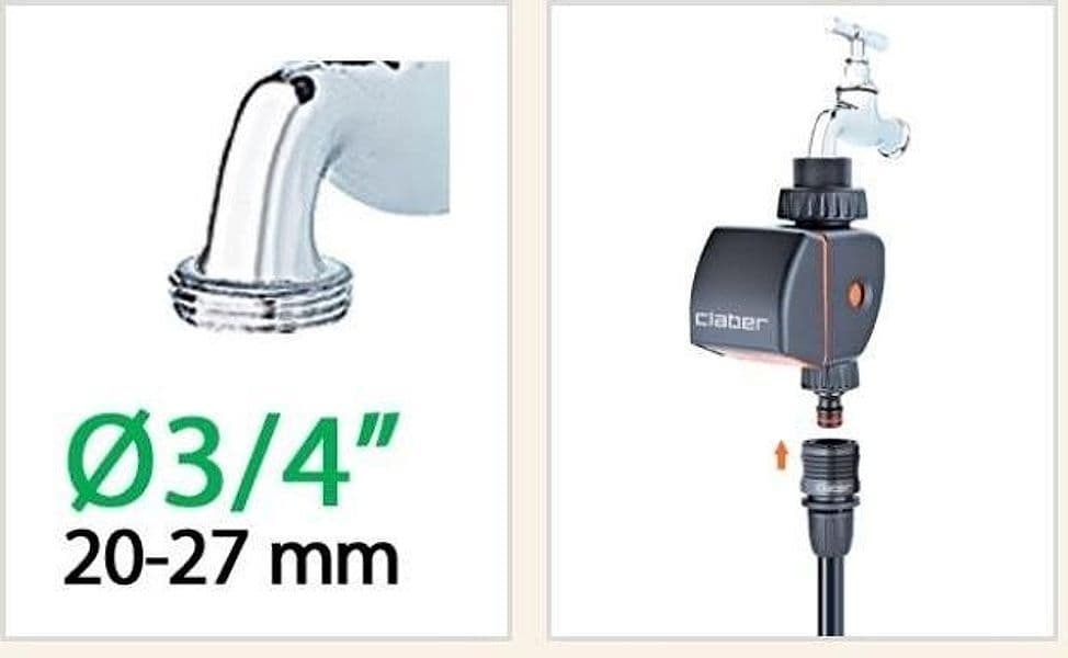 CLABER 8425 CENTRALINA PROGRAMMATORE AQUAUNO PRATICO PER GIARDINO in prodotto EuroStore07 - Alatri, commercioVirtuoso.it