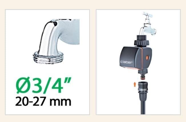 CLABER 8425 CENTRALINA PROGRAMMATORE AQUAUNO PRATICO PER GIARDINO in prodotto EuroStore07 - Alatri, commercioVirtuoso.it