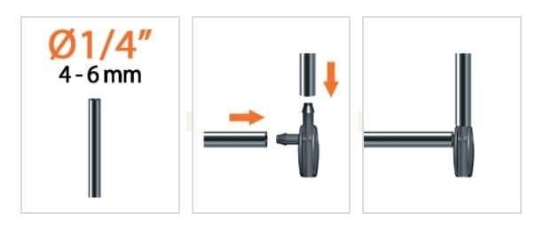 CLABER 91143 RACCORDO ANGOLO GOMITO 10 PZ PER IRRIGAZIONE GOCCIA TUBO CAPILLARE in prodotto EuroStore07 - Alatri, commercioVirtuoso.it