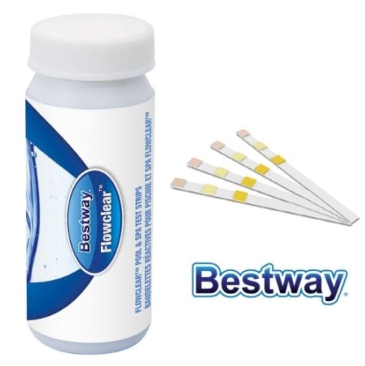 TEST PER PISCINA E SPA 50 STRISCE 3 IN 1 TEST ACQUA BESTWAY 58142 FER 260404