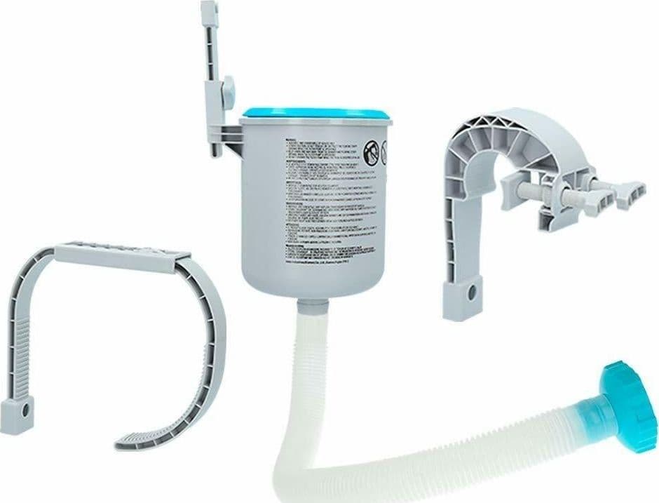 SKIMMER DELUXE CESTO CLORO PISCINA PULIZIA MANUTENZIONE INTEX 28000 FER 164054 in prodotto EuroStore07 - Alatri, commercioVirtuoso.it