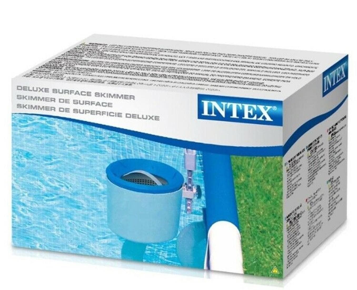 SKIMMER DELUXE CESTO CLORO PISCINA PULIZIA MANUTENZIONE INTEX 28000 FER 164054 in prodotto EuroStore07 - Alatri, commercioVirtuoso.it