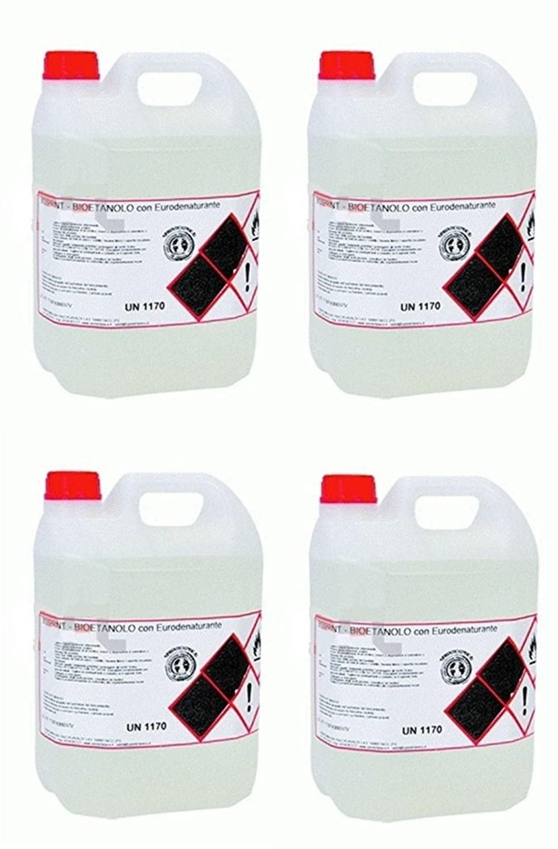 20 lt Bioetanolo combustibile liquido ecologico naturale inodore df 7050334