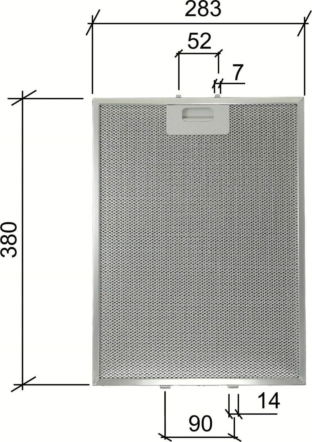 3 PZ ELICA GF03QB WHIRLPOOL FILTRO CAPPA METALLICO 380x283x9mm CD39281200 F 231 in prodotto EuroStore07 - Alatri, commercioVirtuoso.it