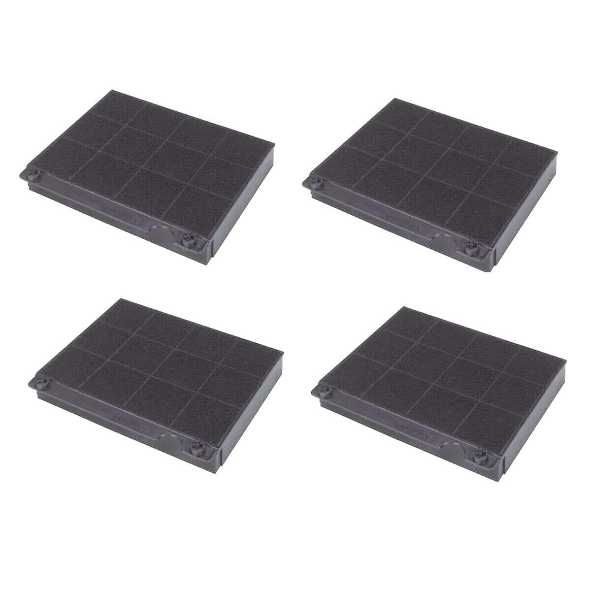 4 PEZZI ELICA filtro carbone F00333/S PER CAPPA CM 22 X 19 F 12