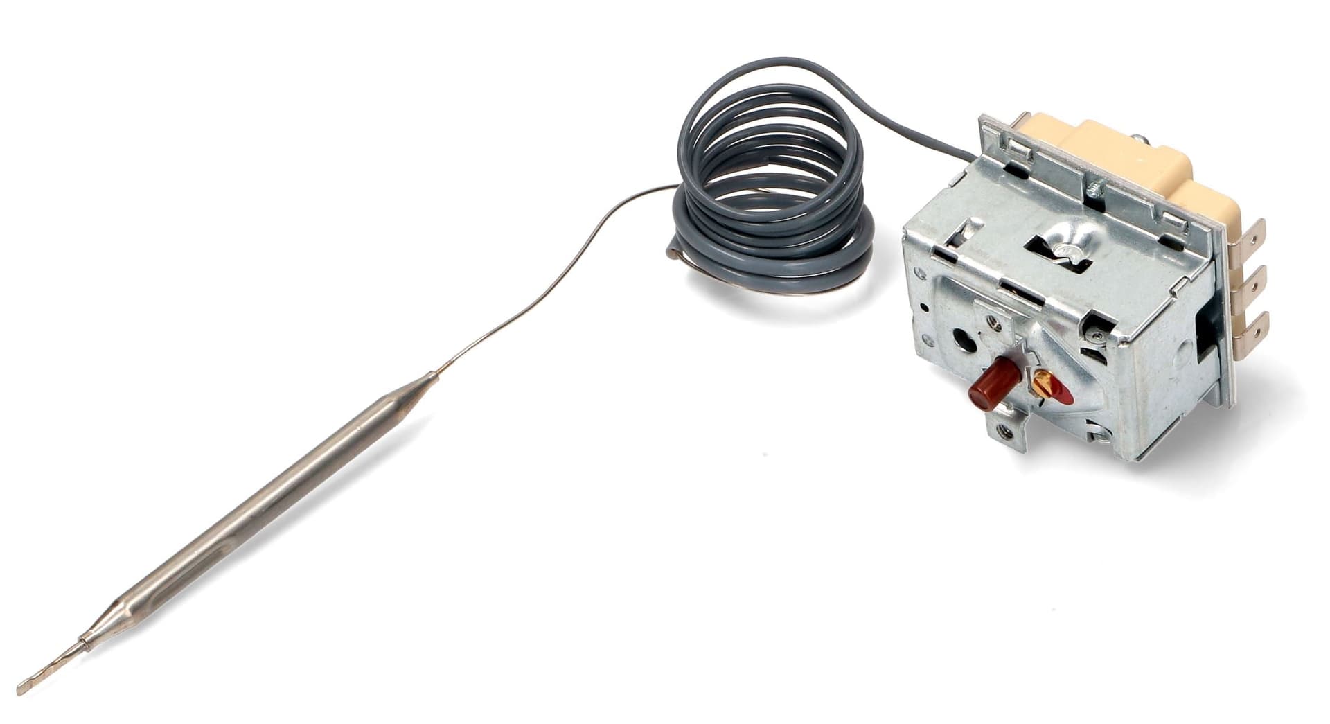 TERMOSTATO FRIGGITRICE 14°-230°C EGO 55.33543.030 CON PULSANTE 6 CONTATTI in prodotto EuroStore07 - Alatri, commercioVirtuoso.it