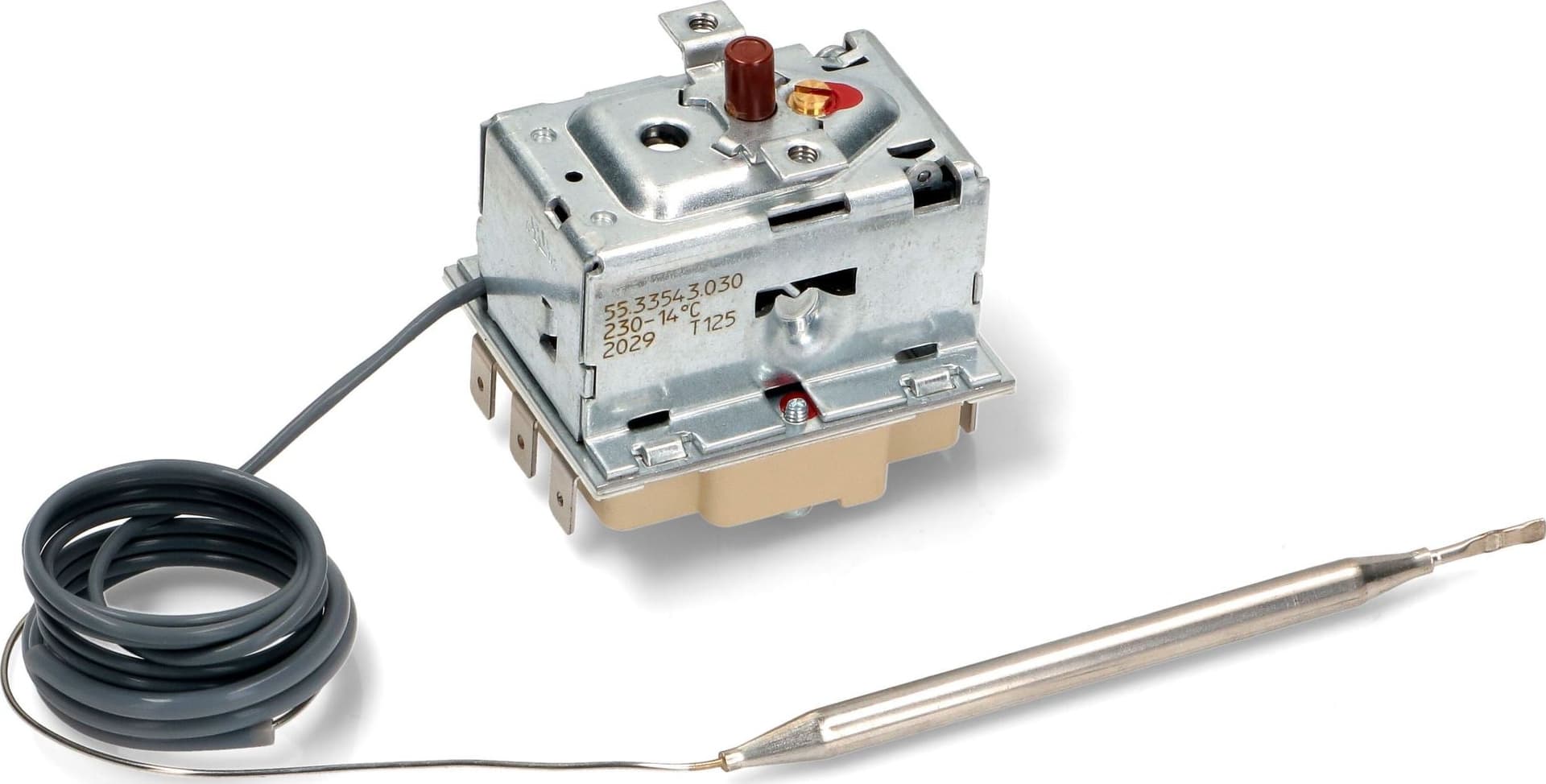 TERMOSTATO FRIGGITRICE 14°-230°C EGO 55.33543.030 CON PULSANTE 6 CONTATTI in prodotto EuroStore07 - Alatri, commercioVirtuoso.it