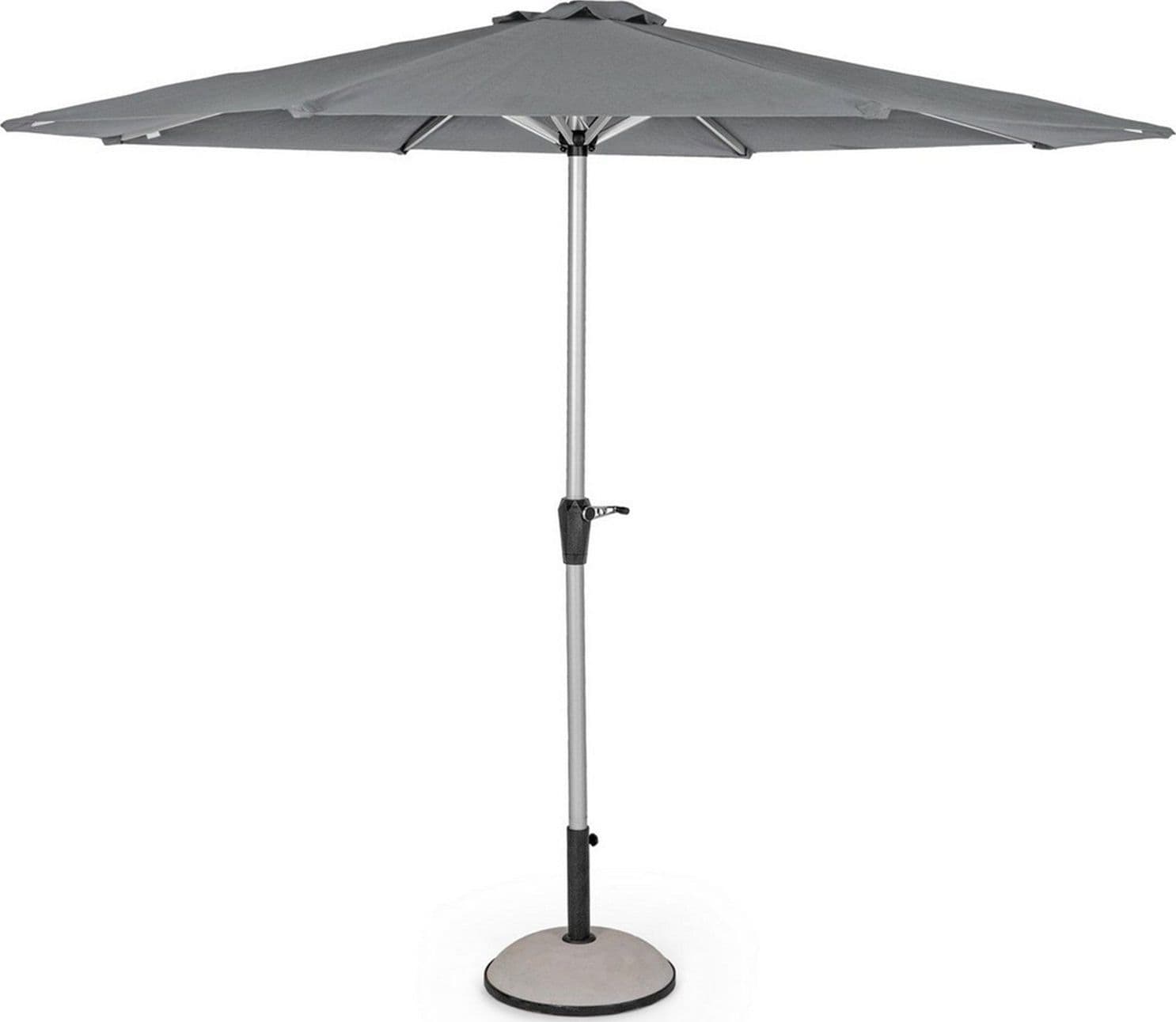 Ombrellone "Vienna" con struttura in alluminio con telo scuro e camino antivento – 300 cm – Andrea Bizzotto Spa – moderno