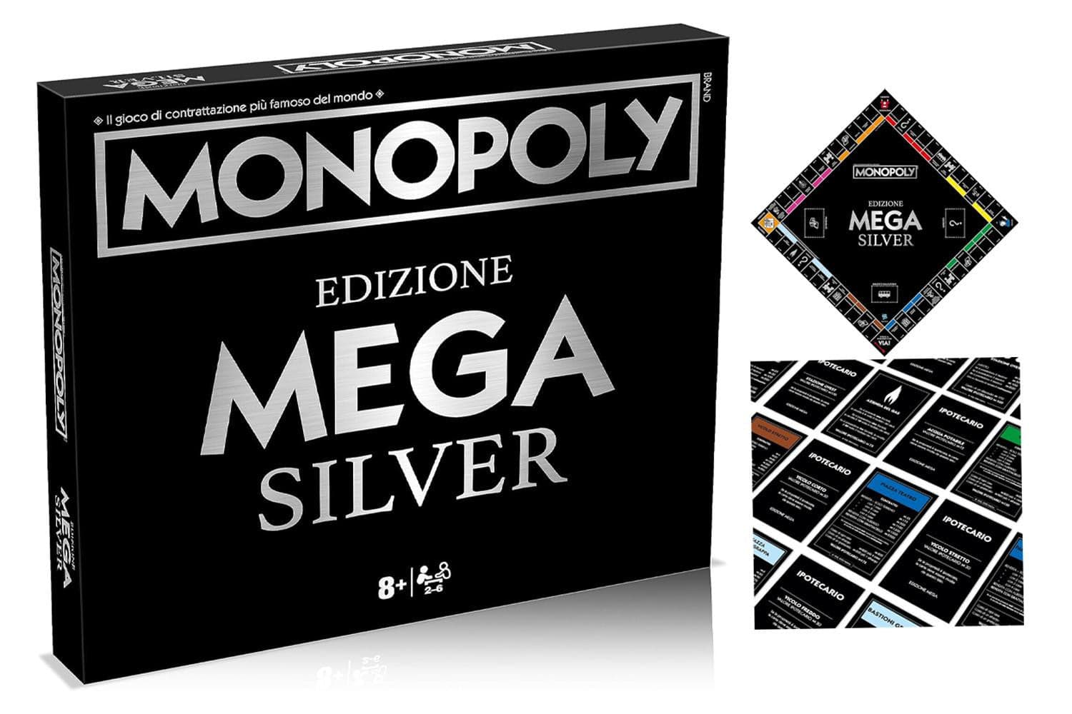 Mega Monopoly Edizione Silver