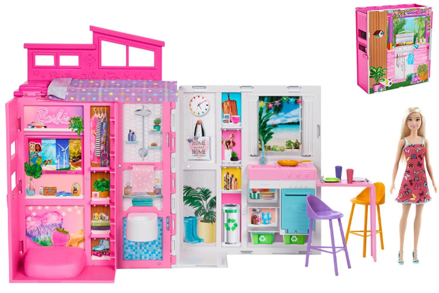 Barbie Casa Eco con Bambola in Case delle bambole Scontolo.net - Potenza, commercioVirtuoso.it