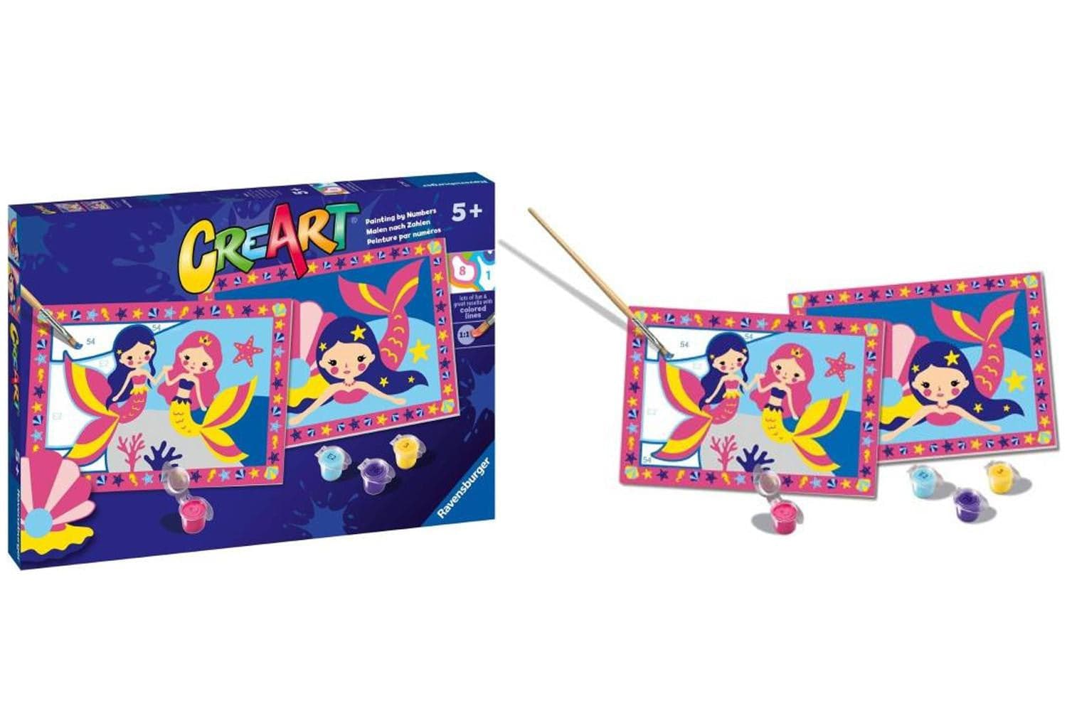 CreArt Junior 2x Magiche Sirene in Dipingere con i numeri Scontolo.net - Potenza, commercioVirtuoso.it