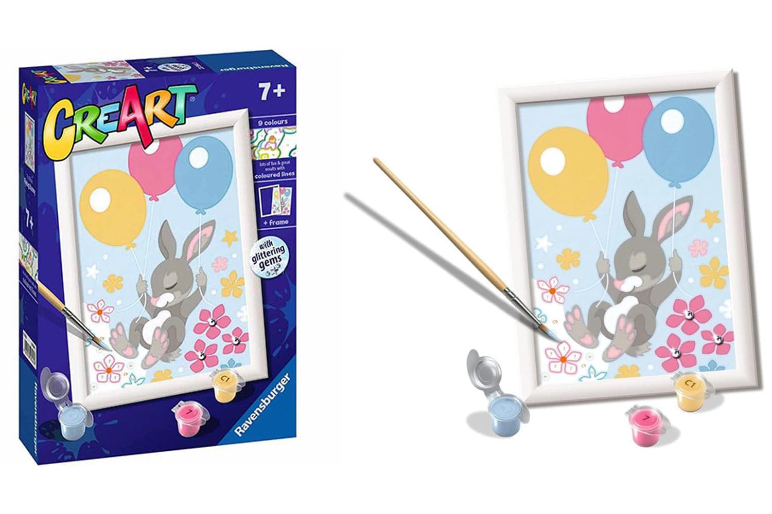 CreArt Bunny con Palloncini in Dipingere con i numeri Scontolo.net - Potenza, commercioVirtuoso.it