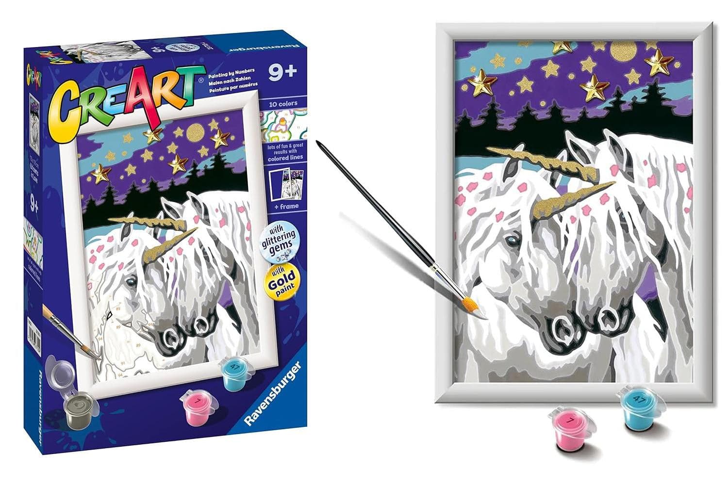 CreArt Unicorni Innamorati in Dipingere con i numeri Scontolo.net - Potenza, commercioVirtuoso.it