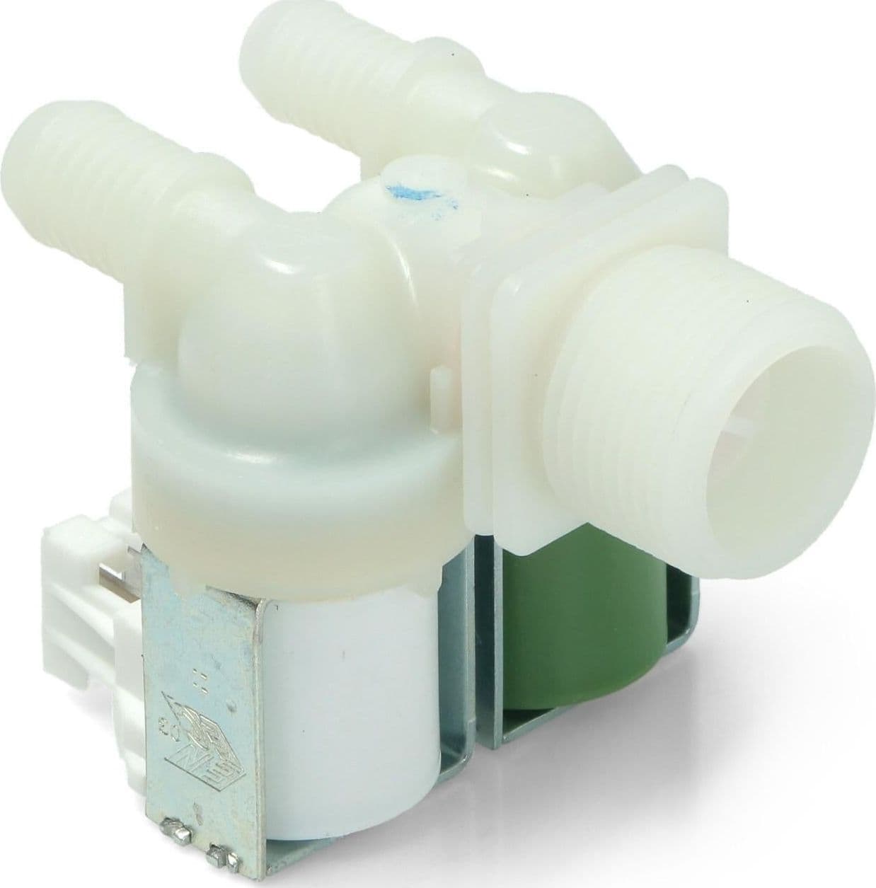 ELETTROVALVOLA LAVATRICE ZANUSSI 3792260725 2 VIE 180° -- EL 19 in prodotto EuroStore07 - Alatri, commercioVirtuoso.it