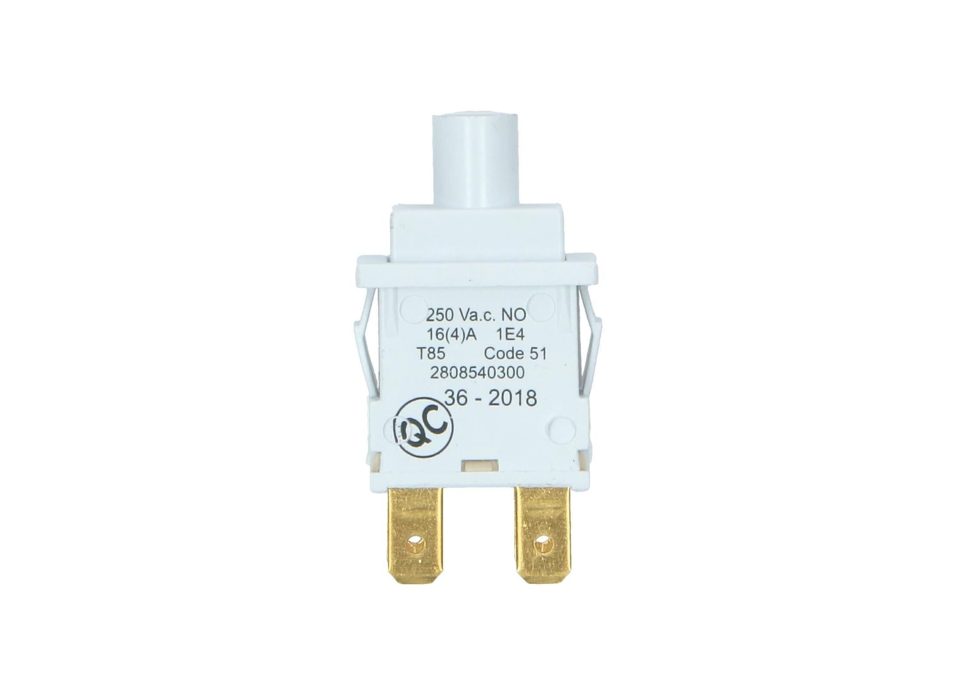 BEKO 2808540300 INTERRUTTORE LAVATRICE 4 CONTATTI ON / OFF OM SWT206AC in prodotto EuroStore07 - Alatri, commercioVirtuoso.it