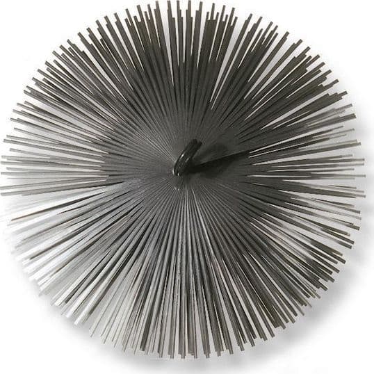 Scovolo tondo metallico a lamelle flessibili per pulizia canne fumarie in Strumenti decarburazione caminetto Aloiserw.com - Altomonte, commercioVirtuoso.it