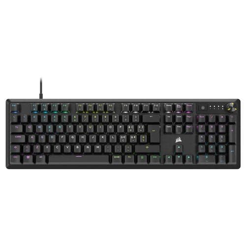 Tastiera computer Corsair CH 910971E IT K70 Core RGB Wired Black