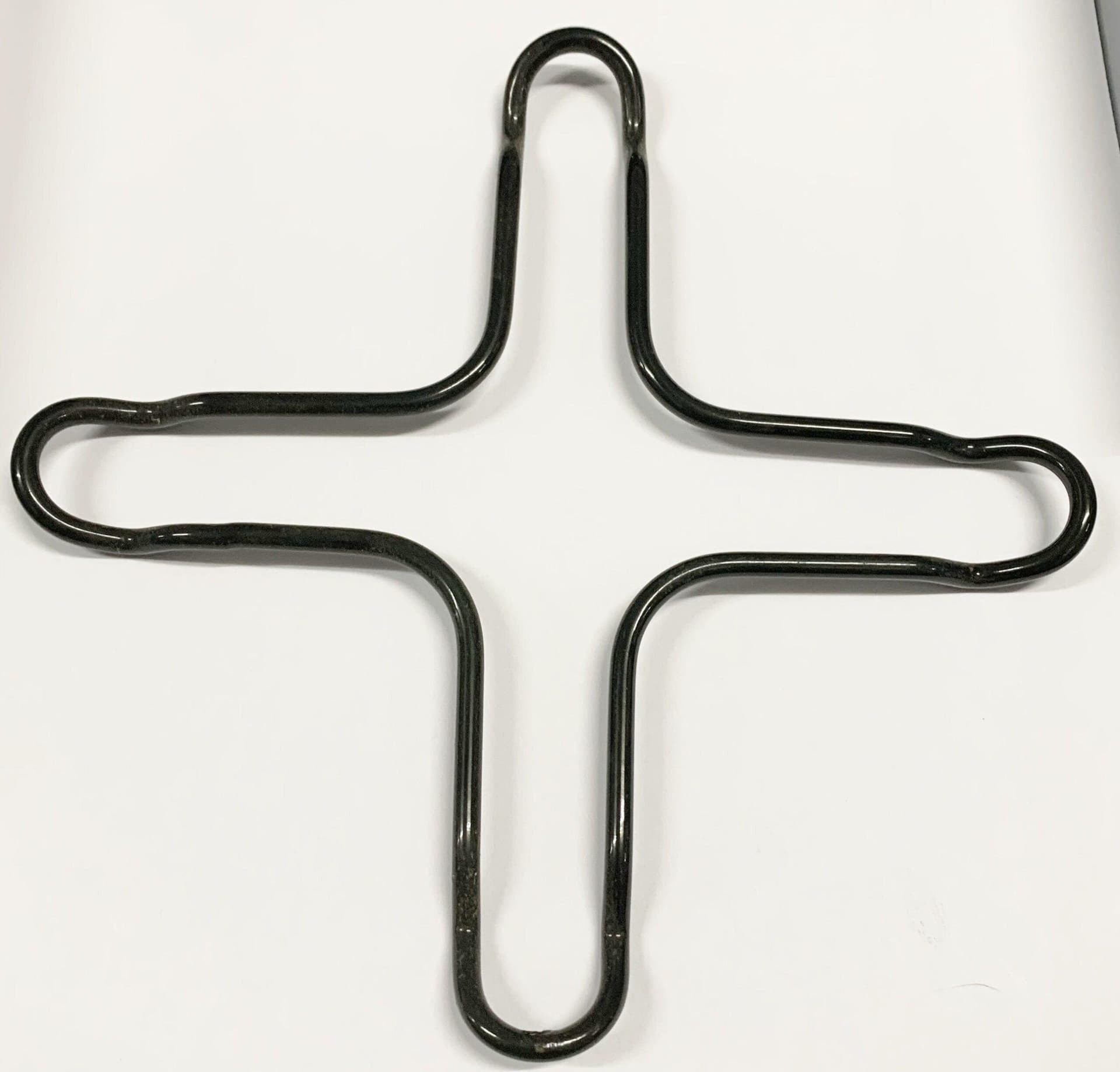 RIDUZIONE MOKA GRIGLIA CUCINA GAS NERA UNIVERSALE CM 16 X 16 LARGA 2 -A 8046SM