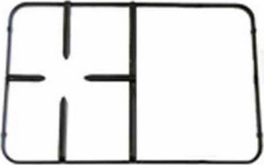 GRIGLIA NERA CUCINA A GAS ADATTA A TECNOGAS CM 41,8 X 27,5 P 5973