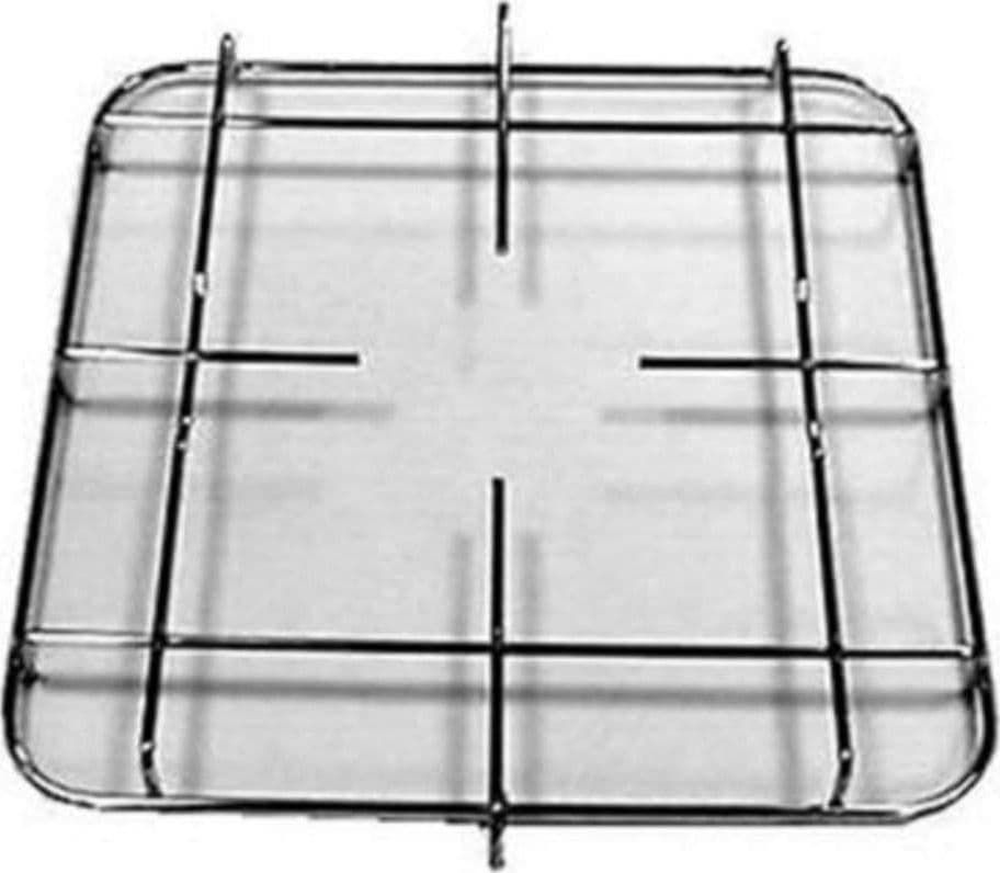 GRIGLIA COLORE INOX CUCINA GAS ADATTA BOMPANI BOREAL 1 FUOCO CM 36 x 35 F 0403