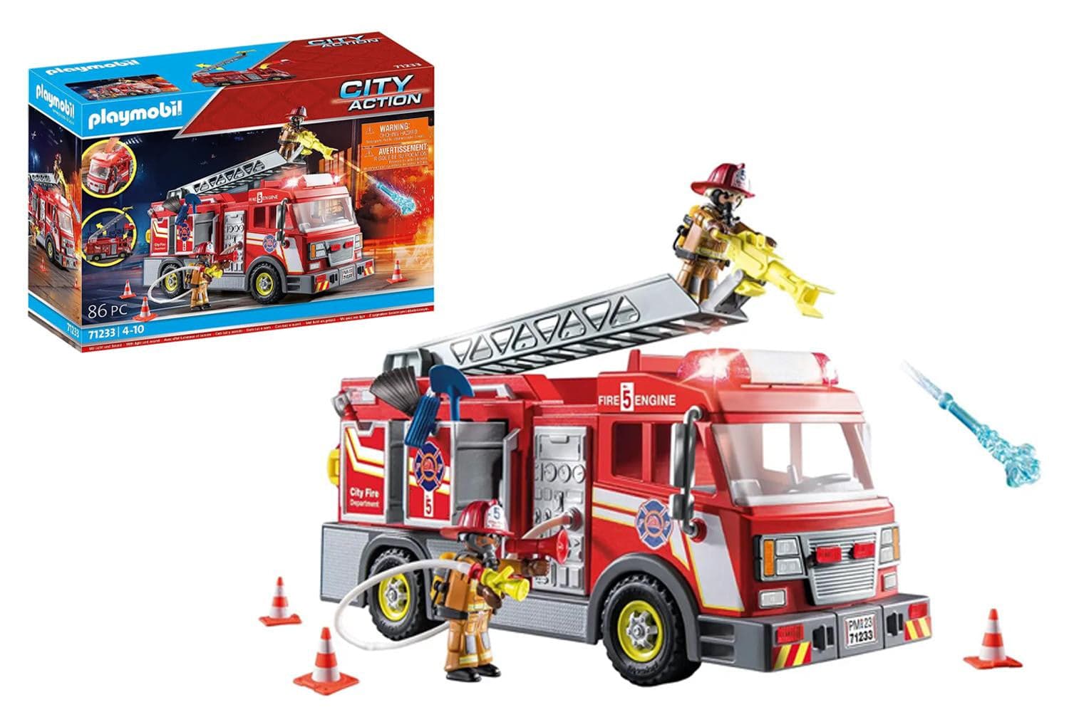 City Fire Camion dei Vigili del Fuoco in Set di costruzioni Scontolo.net - Potenza, commercioVirtuoso.it
