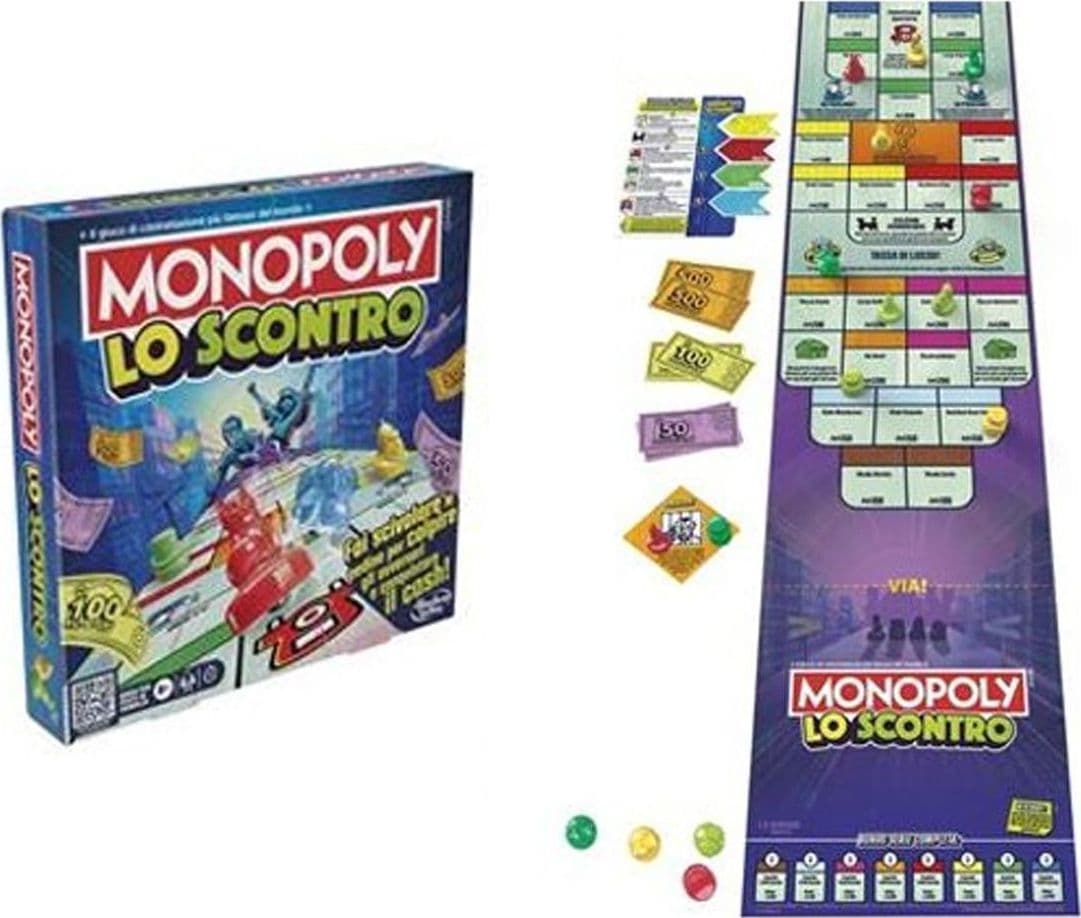 Monopoly Lo Scontro in Giochi di società Scontolo.net - Potenza, commercioVirtuoso.it