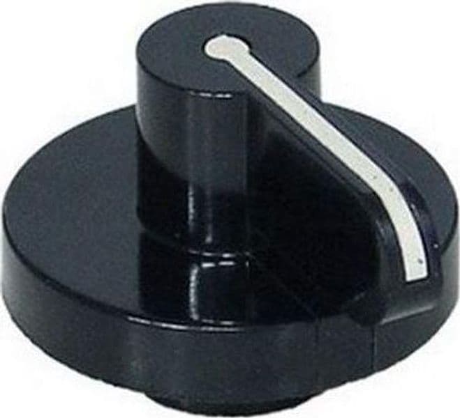 SMEG MANOPOLA NERA ATTACCO 8 mm.PIANO COTTURA CUCINA GAS 1 PEZZO M 5338 in prodotto EuroStore07 - Alatri, commercioVirtuoso.it