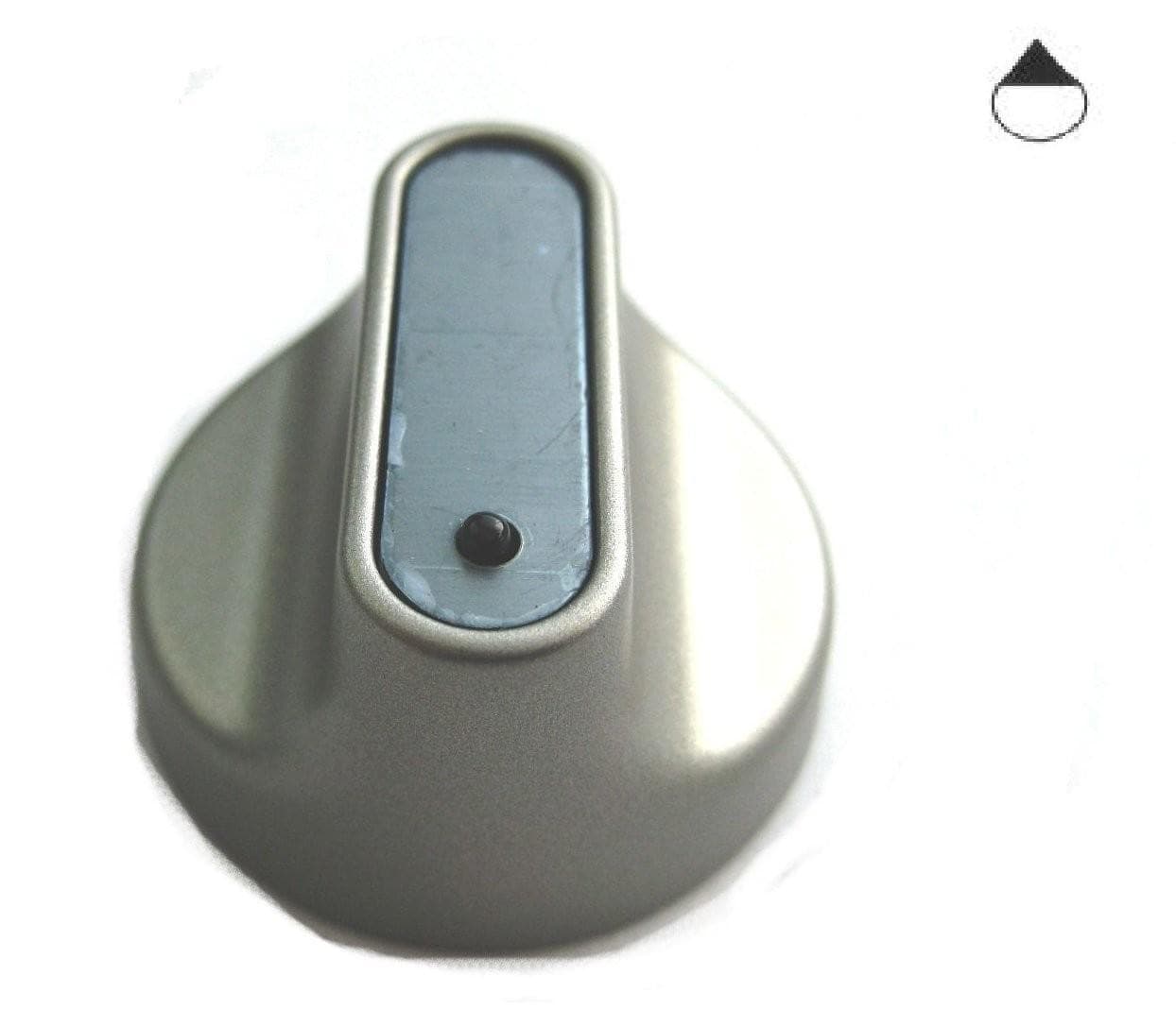 MANOPOLA ADATTA CUCINA INOX WHIRLPOOL IGNIS IMBOCCO 6 MM 1 PEZZO M 2548 in prodotto EuroStore07 - Alatri, commercioVirtuoso.it