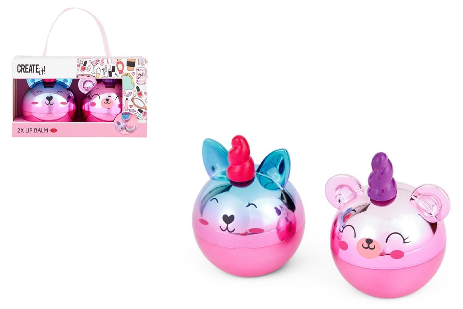Create it Fun Set 2 pz Lipbalm in Balsamo Scontolo.net - Potenza, commercioVirtuoso.it