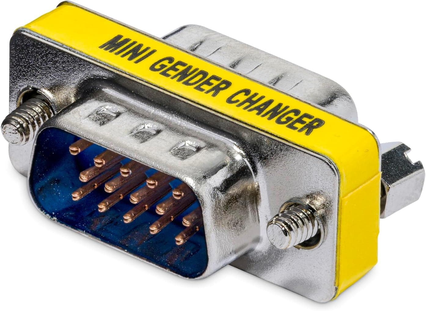 Mini Gender Changer VGA DB 15 poli HD M/M in  Scontolo.net - Potenza, commercioVirtuoso.it