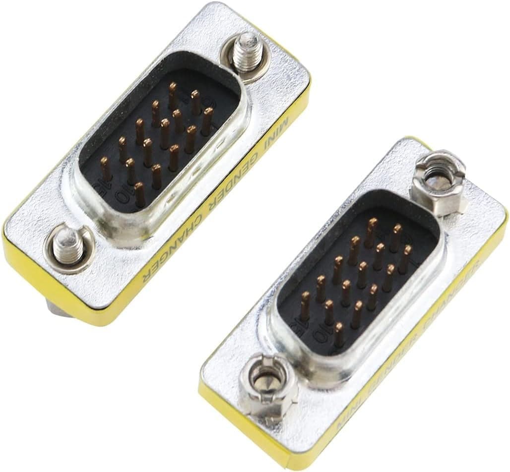 Mini Gender Changer VGA DB 15 poli HD M/M in  Scontolo.net - Potenza, commercioVirtuoso.it