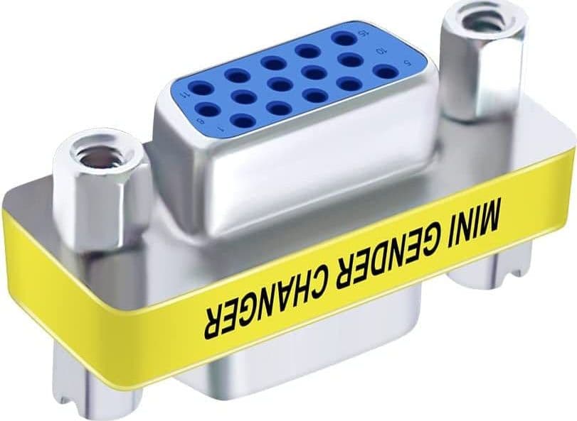 Mini Gender Changer VGA DB 15 poli HD F/F in Conettori S-Video Scontolo.net - Potenza, commercioVirtuoso.it