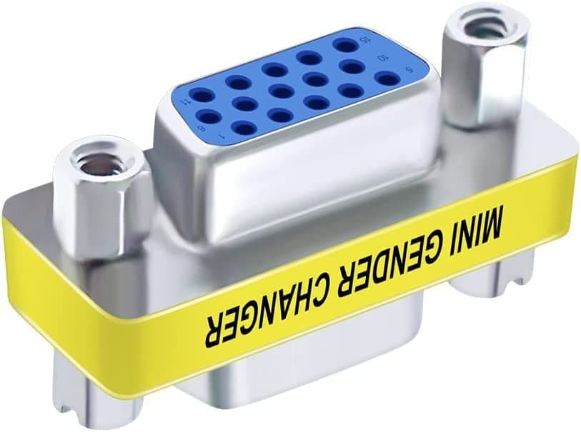 Mini Gender Changer VGA DB 15 poli HD F/F in Conettori S-Video Scontolo.net - Potenza, commercioVirtuoso.it