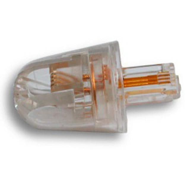 Plug Telefonico RJ11 Maschio 4 Poli 4 Contatti Antiattorcigliamento in Cavi Scontolo.net - Potenza, commercioVirtuoso.it